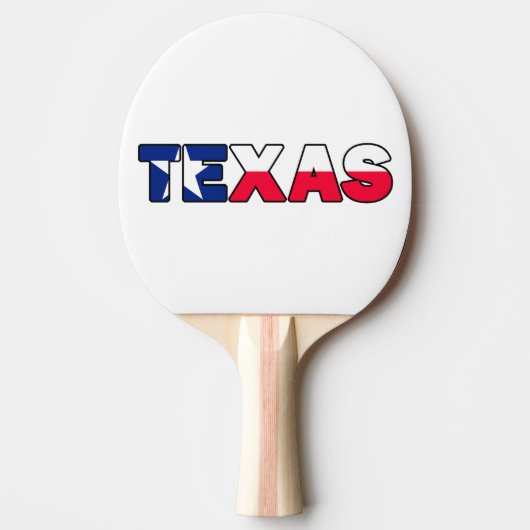 Raquette De Ping Pong Texas (Devant)