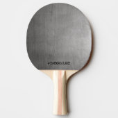 Raquette De Ping Pong Texture balayée en métal (Dos)