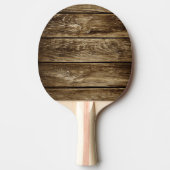 Raquette De Ping Pong texture en bois (Devant)