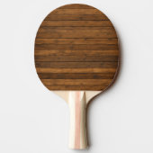 Raquette De Ping Pong Texture en bois (Dos)