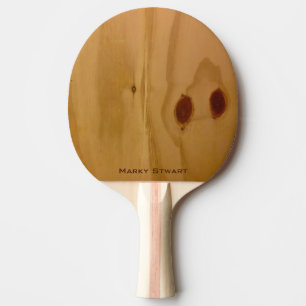 Raquette De Ping Pong texture en bois rustique / grains en bois