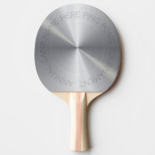 Raquette De Ping Pong Texture métallique métallique métallique métalliqu