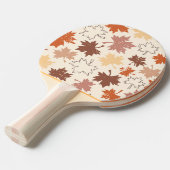 Raquette De Ping Pong Thanksgivers feuille d'érable conception naturelle (Devant Angle)