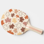 Raquette De Ping Pong Thanksgivers feuille d'érable conception naturelle (Côté)