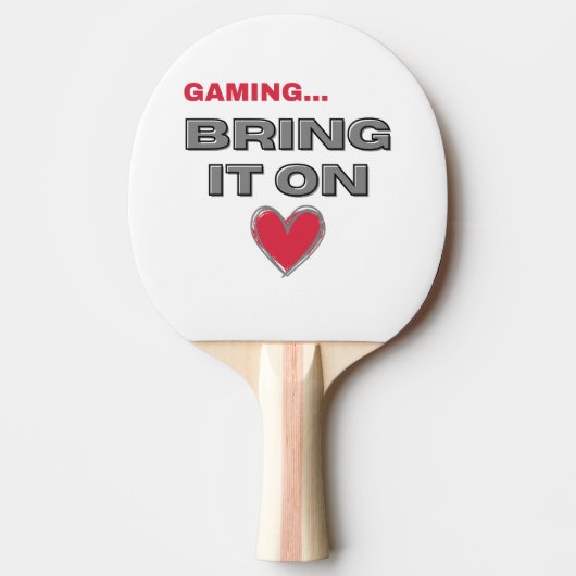 Raquette De Ping Pong The Gamer Ping Pong Paddle (Devant)