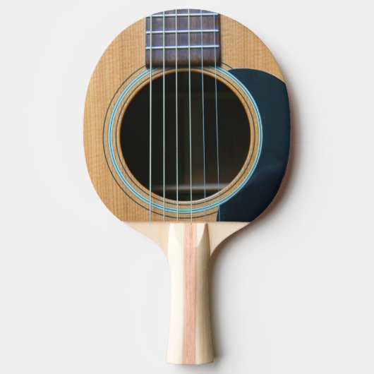 RAQUETTE DE PING PONG THÈME DE GUITARE (Devant)