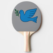 Raquette De Ping Pong Thème Paix à vendre (Devant)