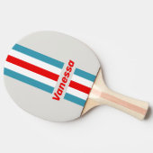 Raquette De Ping Pong Thunderbird Rayé avec Nom (Côté)