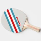 Raquette De Ping Pong Thunderbird Rayé avec Nom (Côté)