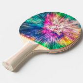 Raquette De Ping Pong Tie Dye Starburst (Devant Angle)