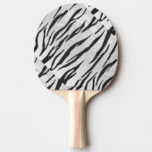 Raquette De Ping Pong Tiger noir et blanc (Devant)