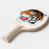 Raquette De Ping Pong Tigre d'hurlement (Devant Angle)