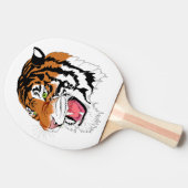 Raquette De Ping Pong Tigre d'hurlement (Côté)
