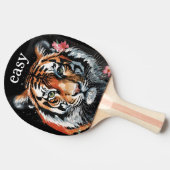 Raquette De Ping Pong Tigre facile (Côté)