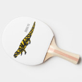 Raquette De Ping Pong Tigre salamandre (Côté)