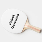 Raquette De Ping Pong Tischtennisschläger Selbst Gestalten - (Côté)