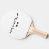 Raquette De Ping Pong Titre du produit (Côté)