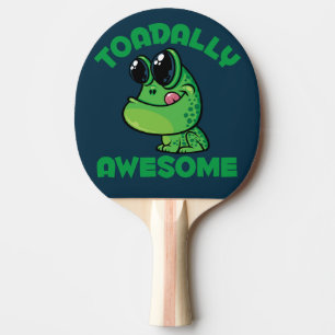 Raquette De Ping Pong Toad de Cartoon Joyeux