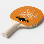 Raquette De Ping Pong Toile d'araignée Halloween (Devant Angle)