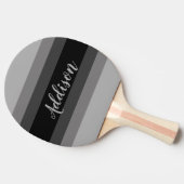 Raquette De Ping Pong Tons de gris Ombre sur mesure (Côté)