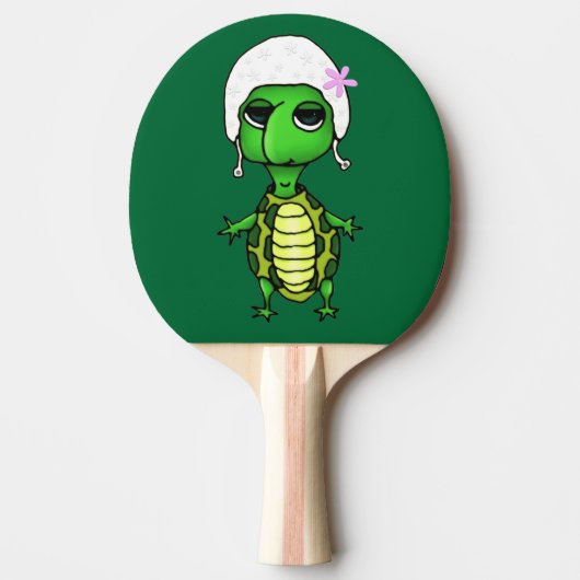 Raquette De Ping Pong Tortue de natation (Devant)