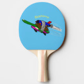 Raquette De Ping Pong Tortue volante (Dos)