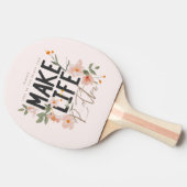 Raquette De Ping Pong Toujours regarder du côté lumineux (Côté)