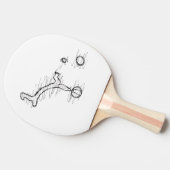 Raquette De Ping Pong Tour d'adresse de bébé phoque unique (Côté)