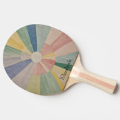 Raquette De Ping Pong Tourbillon chromatique : Roues couleur pastel Abst (Côté)