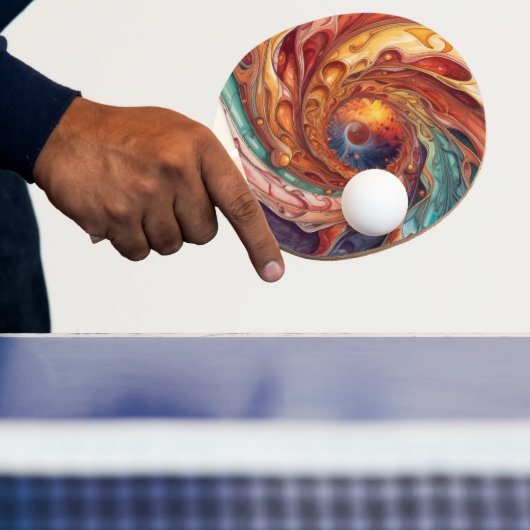 Raquette De Ping Pong Tourbillon intergalactique d'Harmonie (Insitu)