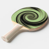Raquette De Ping Pong Tourbillon verdâtre (Devant Angle)