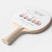 Raquette De Ping Pong Toy Train All Aboard Anniversaire invitation, Zoo  (Devant Angle)