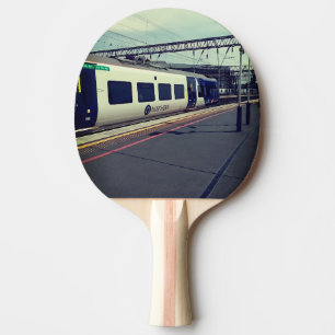Raquette De Ping Pong Train bleu et blanc