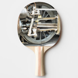 RAQUETTE DE PING PONG TRAINS À VAPEUR