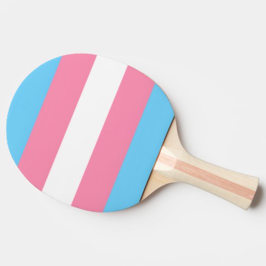 Raquette De Ping Pong Trans flag ping pong paddle (Côté)