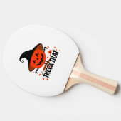 Raquette De Ping Pong Treck Trat Citrouille Sourire (Côté)