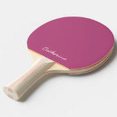 Raquette De Ping Pong Trend Couleur rose violet Berry Ping Pong Paddle (Devant Angle)
