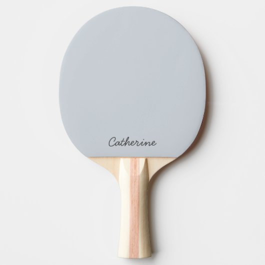 Raquette De Ping Pong Trendy Dusty Bluish Gray Custom Ping Pong Paddle (Devant)