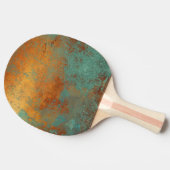 Raquette De Ping Pong Trendy Rich Copper Patina Metallic (Côté)