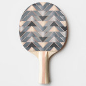Raquette De Ping Pong Triangles modernes (Devant)