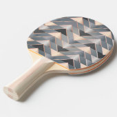 Raquette De Ping Pong Triangles modernes (Devant Angle)