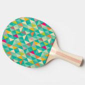 Raquette De Ping Pong Triangles motif (Côté)