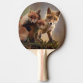 Raquette De Ping Pong Triplés renards (Dos)