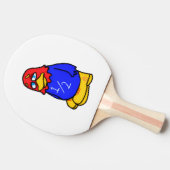 Raquette De Ping Pong Triste Jayhawk (Côté)