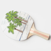 Raquette De Ping Pong TROIS PALMS Ping-Pong Paddle (Côté)