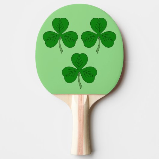 Raquette De Ping Pong Trois Shamrocks (Devant)