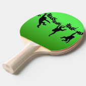 Raquette De Ping Pong Troupe de singes (Devant Angle)