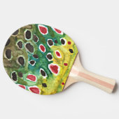 Raquette De Ping Pong truite Brown (Côté)