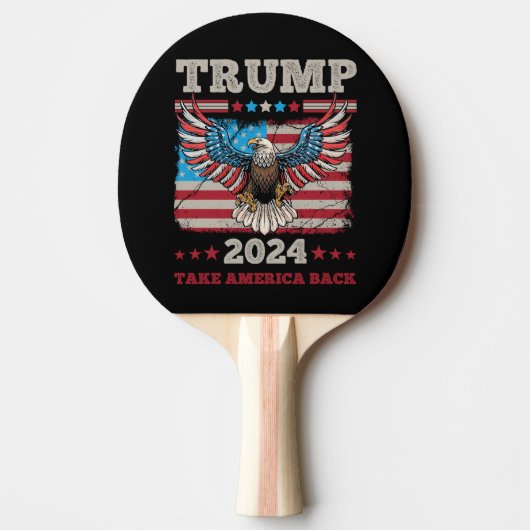 Raquette De Ping Pong Trump 2024 (Devant)