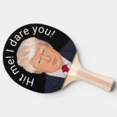 Raquette De Ping Pong Trump M'A Frappé Ping Pong (Côté)